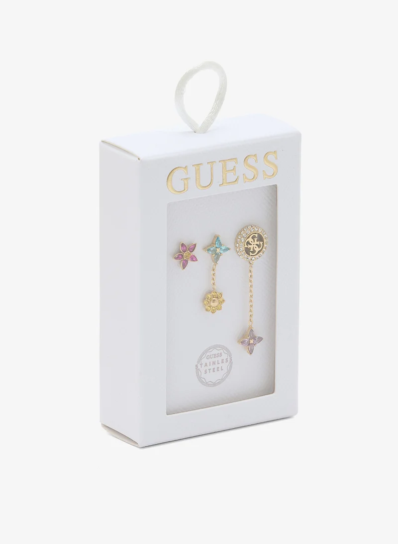 GUESS 4G Crystal Earrings Set