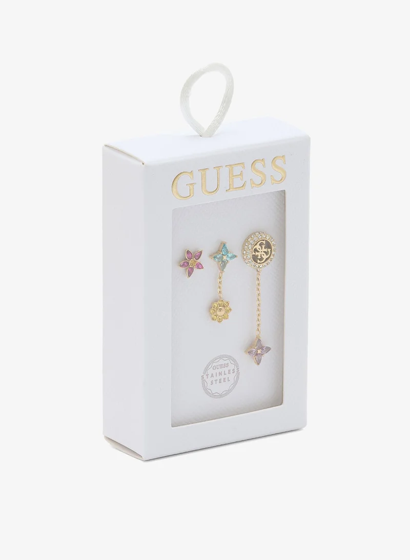 GUESS 4G Crystal Earrings Set