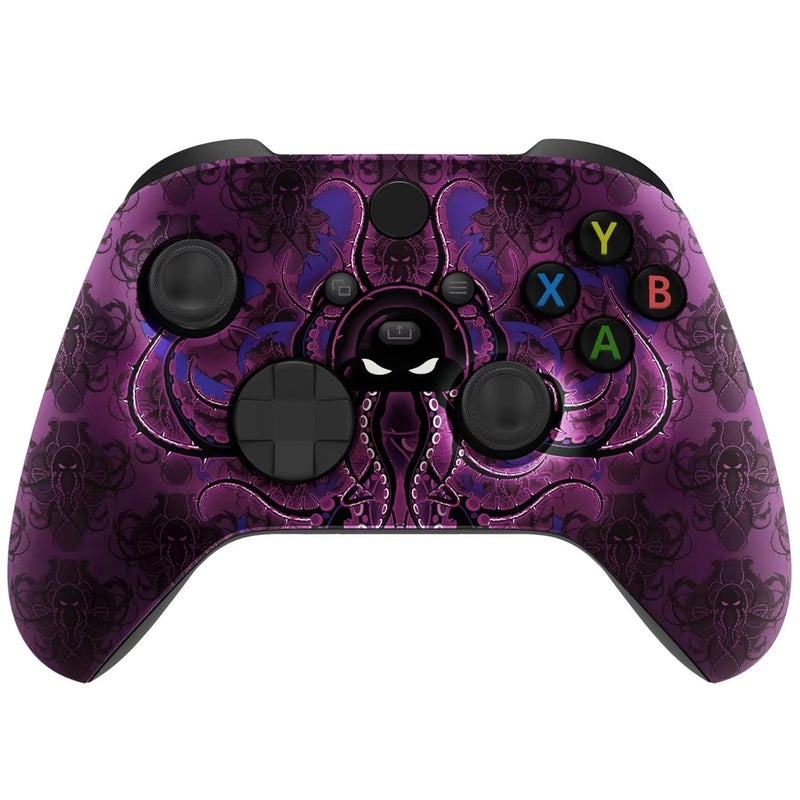 Premium Controllerz Store Wireless Controller For Xbox Series X/S - Soft Touch Feel - Custom Series X/S Controller (Purple Octopus) - Image 2