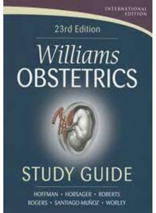 Williams Obstetrics Study Guide by Barbara L. Hoffman - Paperback