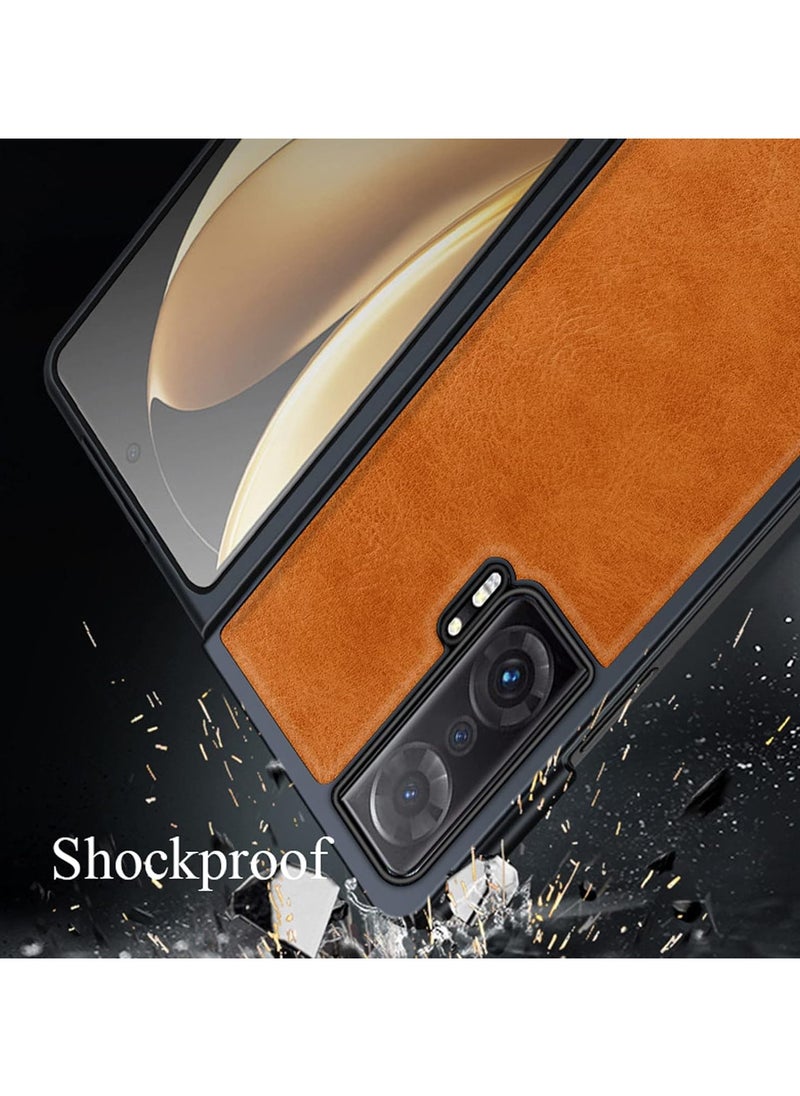 General - Leather Case for Honor Magic VS, Premium PU Leather Slim Phone Case Ultra Thin Anti-Drop Protective Cover for Honor Magic VS 5G 2022 - Image 1