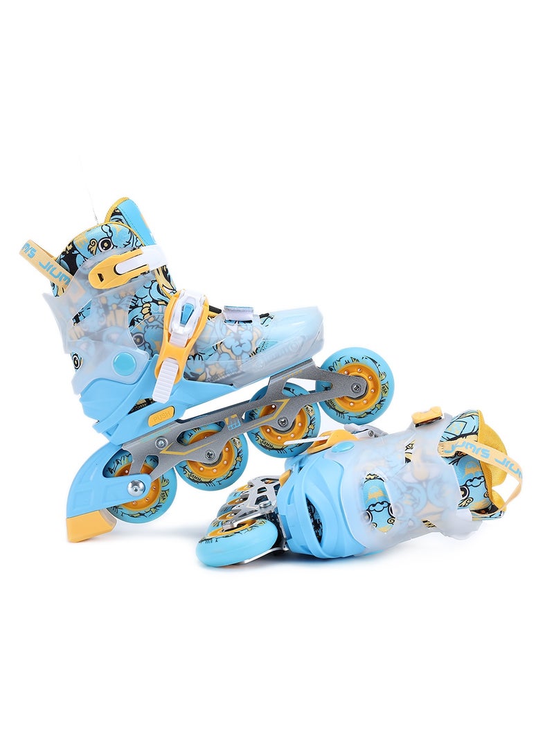GT-Wheel Adjustable Inline Skates Roller Skating Shoes for Girls Boys Teenagers and Beginners - Image 5
