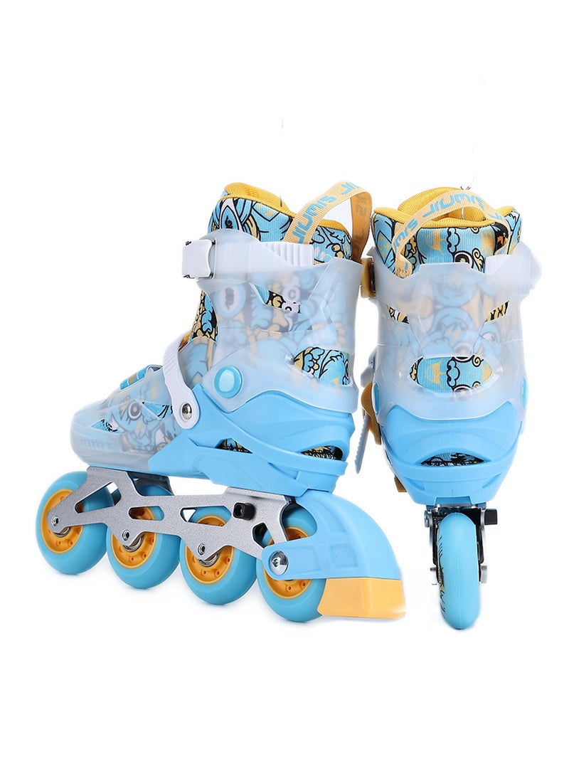 GT-Wheel Adjustable Inline Skates Roller Skating Shoes for Girls Boys Teenagers and Beginners - Image 4