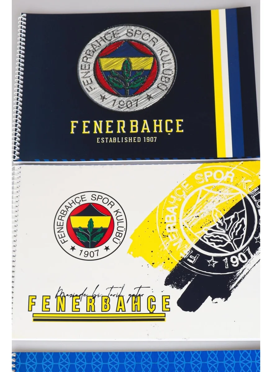 Fenerbahçe New Season Licensed Fenerbahce Drawing Book 17*24 cm 15 Pages