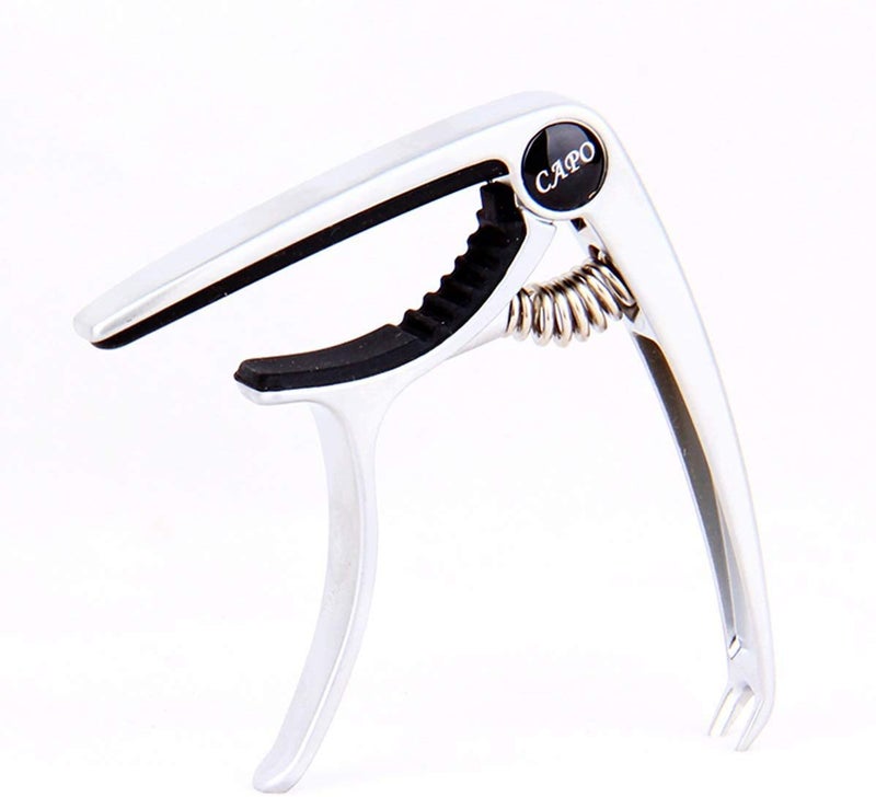 MUSTANG Alloy Guitar Capo for Acoustic Guitar, Electric Guitar, Ukulele (Limited Period Offer) With 5 Picks Free - Image 2