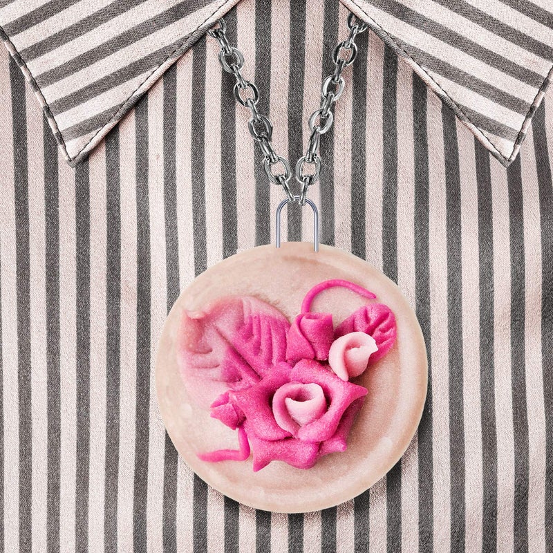 Hotop 100 Pcs High Temperature Nichrome Wire Jump Rings, 21 Gauge with Plastic Storage Box, U Hanger Hooks for Hobbyists DIY Pendant, Ceramic Ornaments, Fusing in Glass - Image 5