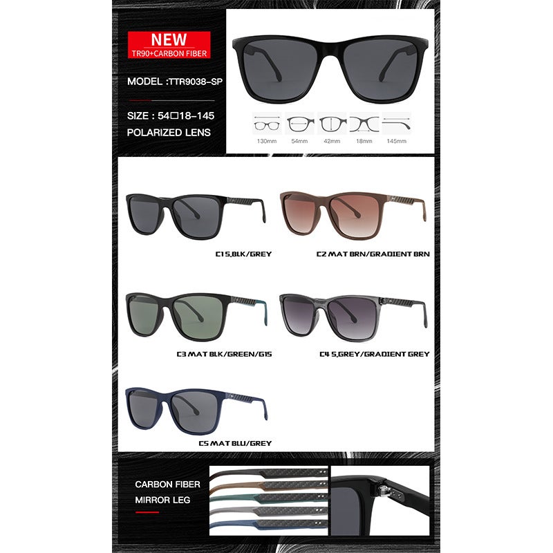 New Sunglasses Fashion Sunglasses Polarized Sunglasses High Sense Goods - Image 5