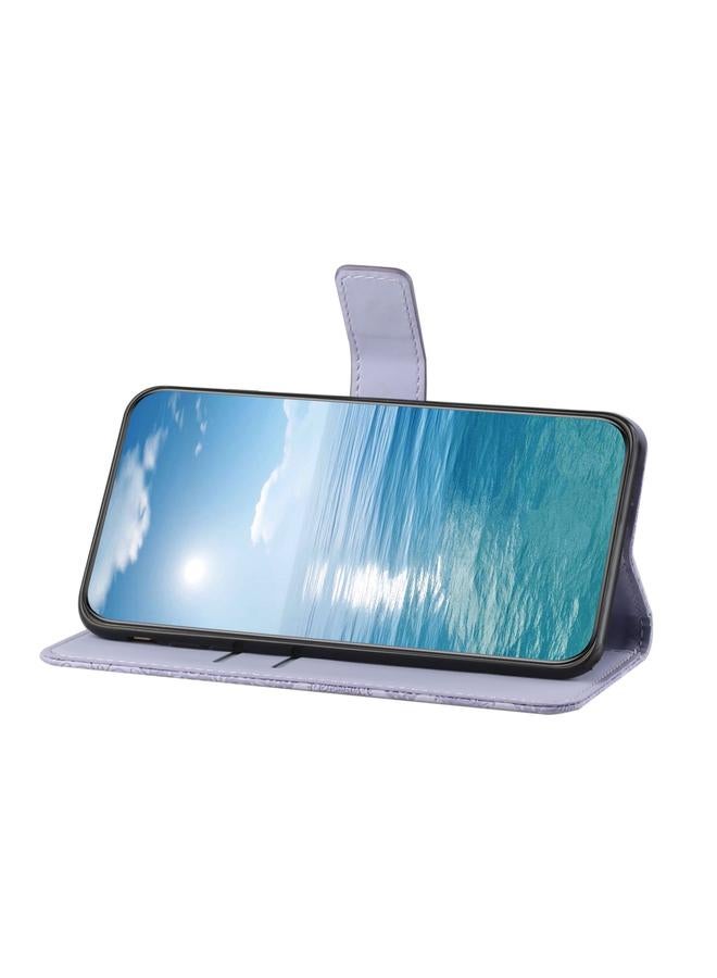 Zaboon Case For Infinix Zero 30 5G Ethnic Style Embossed Pattern Leather Phone Case - Image 5