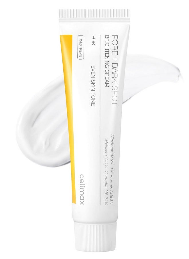 celimax Pore+Dark Spot Brightening Cream | With Niacinamide, Tranexamic Acid, Pore Minimizer, Non-Irritating, Hydrating, For Sensitive Skin, 35Ml  - Image 1