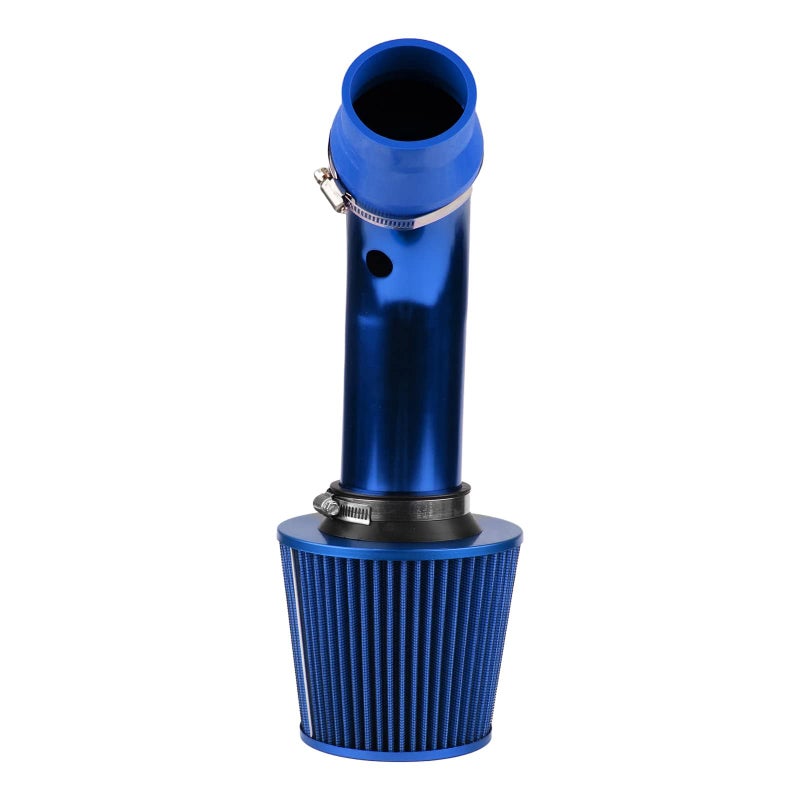 AUTOSITY 3" Universal Cold Air Intake Kit, Aluminum Car Air Intake Pipe Kit, Blue - Image 5