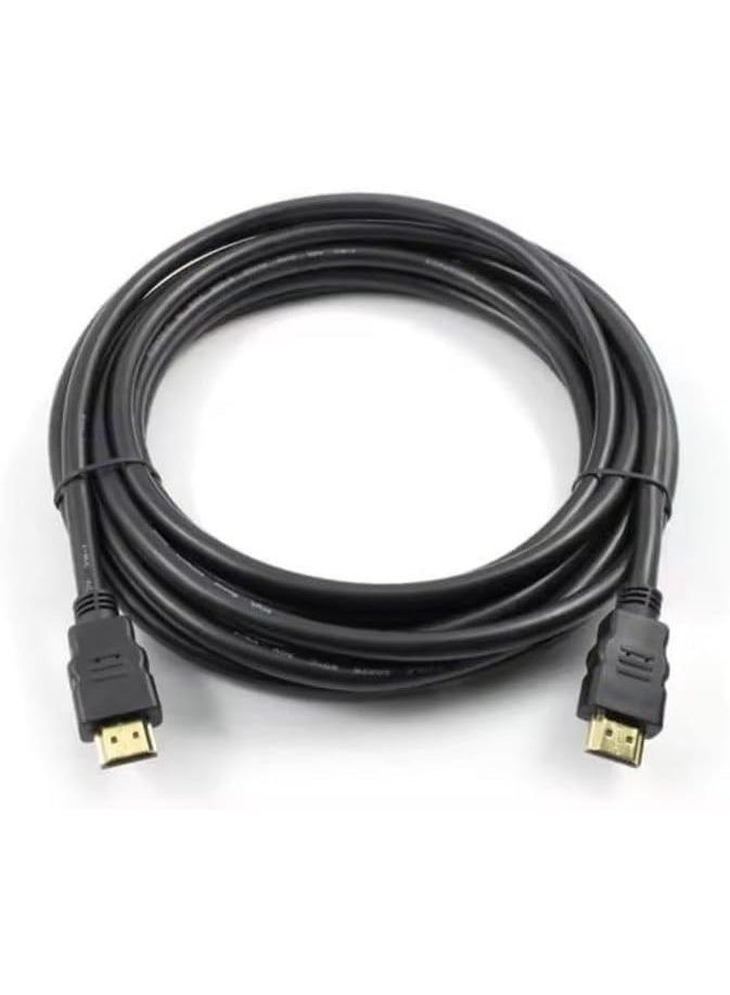 جون بولز كابل HDMI بطول 1 متر عالي السرعة، مزود بموصلات مطلية بالذهب، يدعم دقة 4K بمعدل 60 هرتز، وتقنية 3D، وتقنية إيثرنت، وقناة إرجاع الصوت (ARC) - متوافق مع أجهزة التلفزيون، وPS5، وXbox، وأجهزة الكمبيوتر المحمولة، والشاشات - Image 3