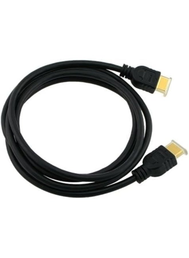 جون بولز كابل HDMI بطول 1 متر عالي السرعة، مزود بموصلات مطلية بالذهب، يدعم دقة 4K بمعدل 60 هرتز، وتقنية 3D، وتقنية إيثرنت، وقناة إرجاع الصوت (ARC) - متوافق مع أجهزة التلفزيون، وPS5، وXbox، وأجهزة الكمبيوتر المحمولة، والشاشات - Image 2
