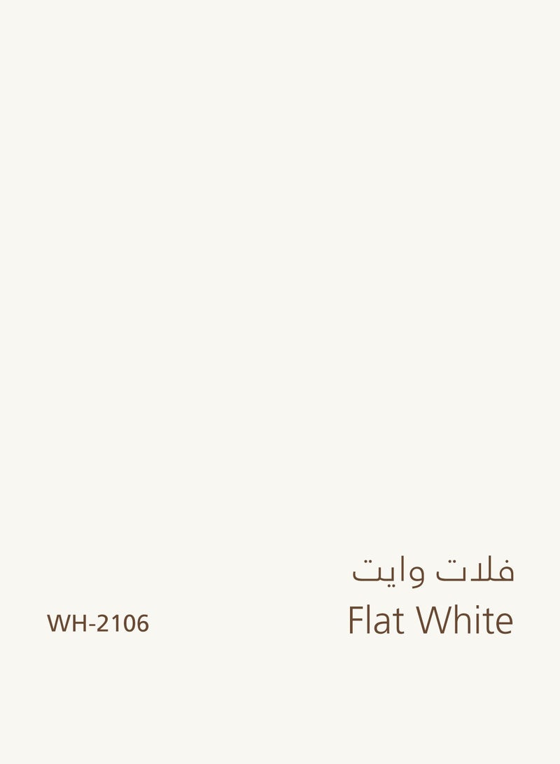 Jazeera Paints Green Interior Walls Paints Semi Gloss (color :Flat White) 3L - Image 4