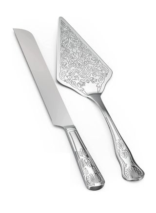 Silver Cake Pie Pastry Servers, Cake Knife and Serving Cutlery Set For Wedding, Birthday, Parties and Events - pzsku/ZC5E024380406624E691CZ/45/_/1732089905/7e31ab83-13ca-41e0-ac8b-bf0cfa349eec