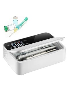 Portable Insulin Cooler Case,  Insulin Refrigerator with Temperature LED Display Screen,  Intelligent Temperature Control, Silent Operation, Keep Chilled at 2-8 Degrees, Domestic and medical (White)