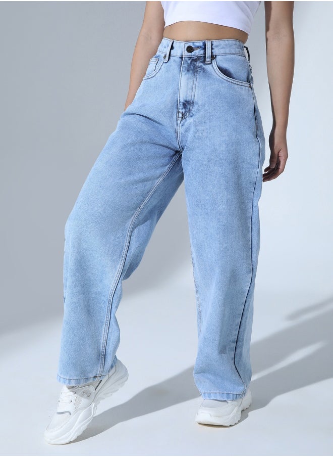 Hubberholme Indigo Jeans For Women  - Image 3