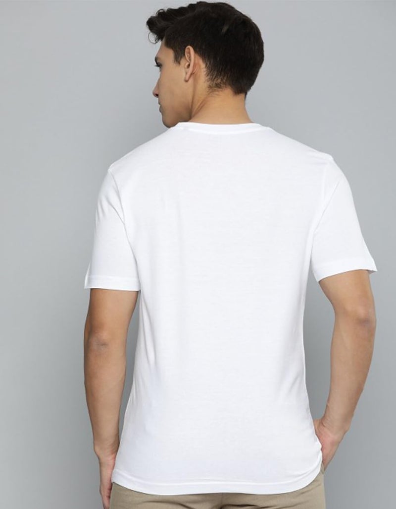 Veirdo® 100% Pure Cotton Regular Fit Cool & Trendy Front Printed Half Sleeve T-Shirt Combo for Men (PO2_TSH_V99_ARGR_USWT_L) - Image 4