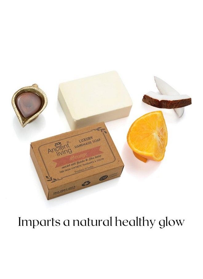 Ancient Living Luxury Handmade Moisturizing Hydrating Daily Use Bathing Soap Bar Suitable For Dry Skin 4 Soaps 100 Gm Each  - Image 5