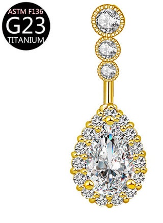 إبرة سرة من التيتانيوم الذهبي المقاوم للحساسية مرصعة بكريستال زركون فضي على شكل قطرة ماء - تصميم ملكي فاخر - pzsku/ZC5E0744A4B5276E3A697Z/45/1752417337/958b5c30-164c-456b-8e47-b23ca2e046ce