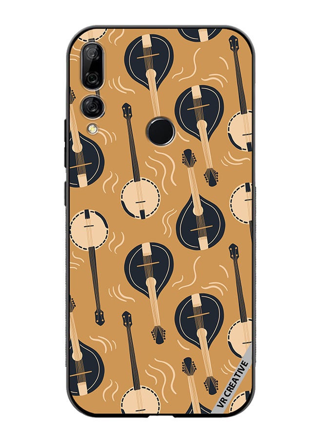 VR CREATIVE Protective Case Cover For Huawei Y9 Prime 2019 Mandolin Or Domra International Music Copy Design Multicolour - Image 1