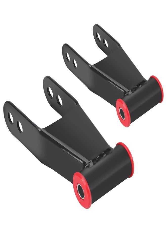 Parfyter 2" Suspension Rear Lowering Shackles Drop Shackle Kit 712120 Compatible with GMC Sierra 1500 2019-2021 Chevy Silverado 1500 2019-2021 - Image 2