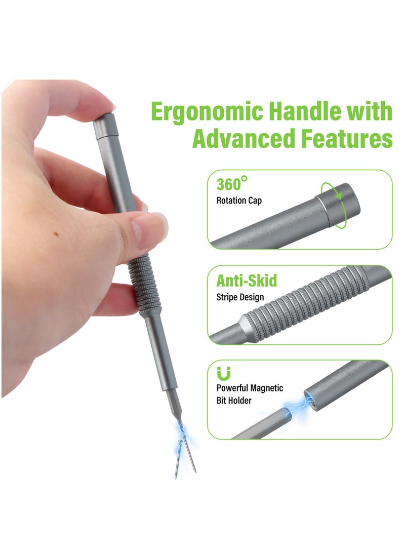 Generic - 128 in 1 Precision Screwdriver Set, Strong Magnetic Screwdriver Bits, Mini Screwdriver Set with Portable Case, Precision Screwdriver Tool Kit for Laptop/Computer/Phone/Camera/Electronics - Image 1