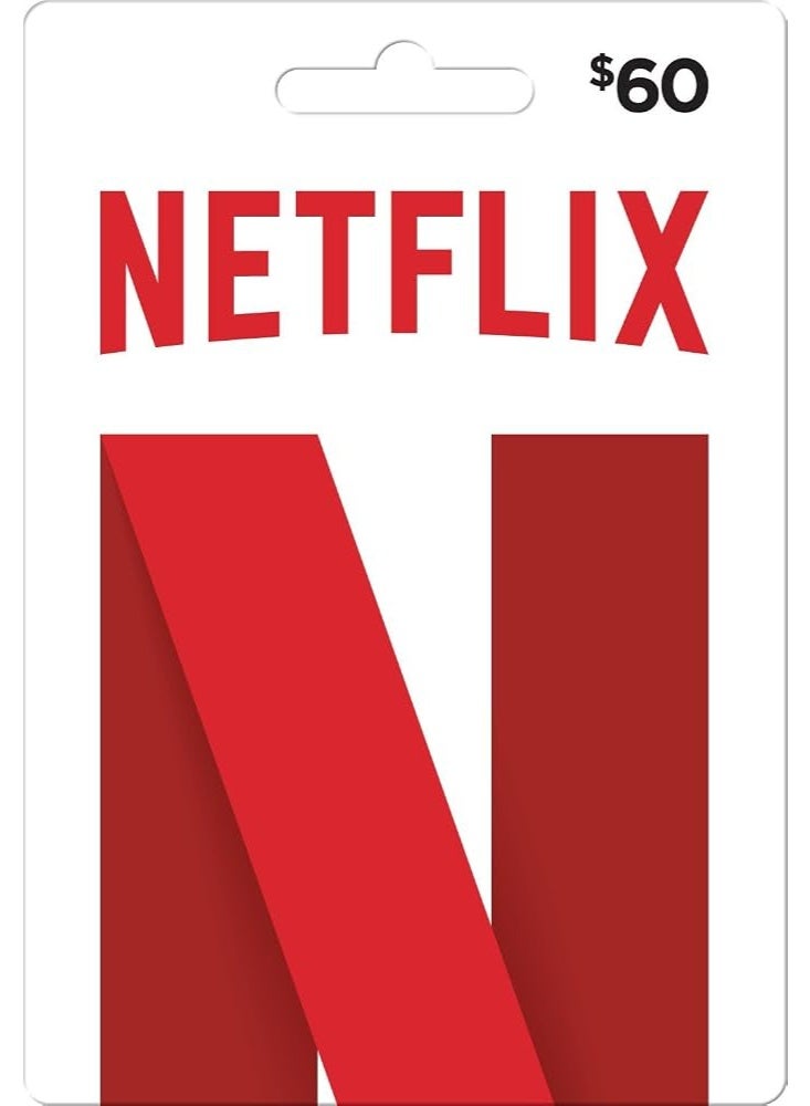 Netflix $60 Gift Card - USA