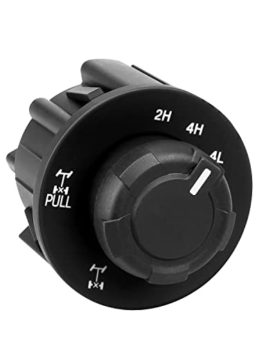 ANAFTULY 4x4 4WD ELocker Override Control Switch Knob Replacement for Ford F150 2009 2010 2011 2012 2013 2014 4WD Electronic Locking Differential Switch Knob OE AL3Z14B166BA