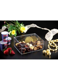 Acrylic Dates Serving Flip Box