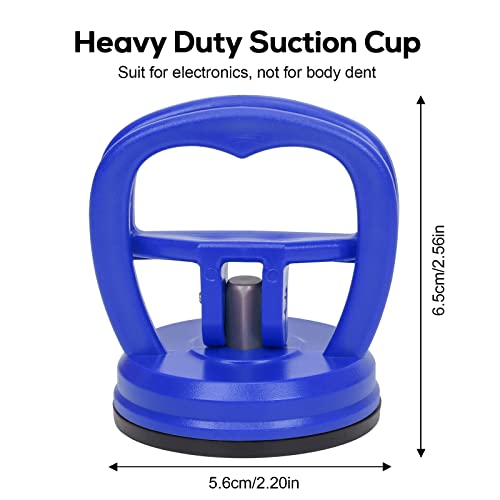 STREBITO Suction Cups Heavy-Duty 2 Pieces Screen Suction Cups Tool for iMac, iPhone, MacBook, iPad, TV, Phone, Laptop, Computer, Tablet, LCD Screen Remover, Small Dent Puller - Image 3