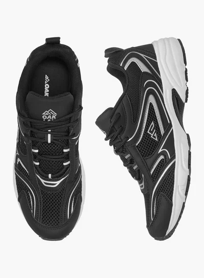 Oaklan by Shoexpress Women's Panelled Lace-Up Sports Shoes