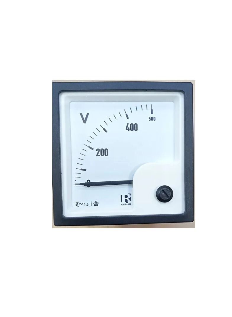 AC Analogue Panel Ammeter 72x72 CT Type Secondary 5A  ERI72 ESI72 - Image 1