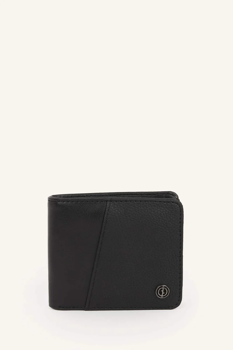 Man Faux Leather Wallets