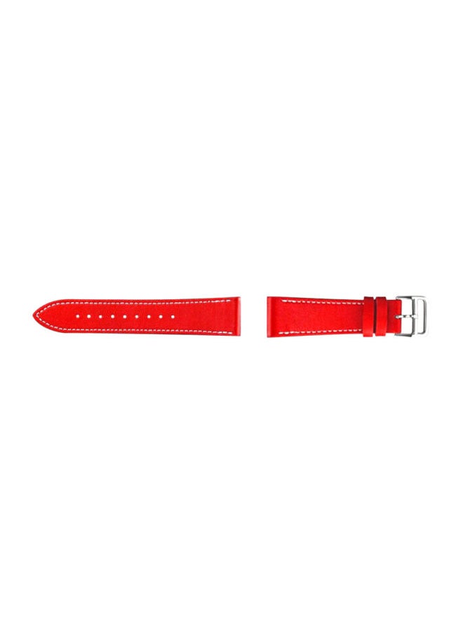 NIBEMINENT - Replacement Band For Fitbit Blaze Red/Silver - Image 1