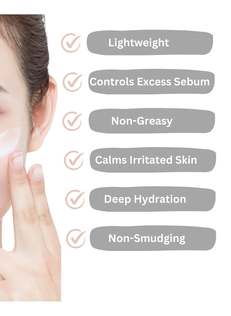 J'sDerma Moisturizing Cream for Sebum Control and Skin Soothing even for sensitive skin Acnetrix DeLight Blending Cream 50ml