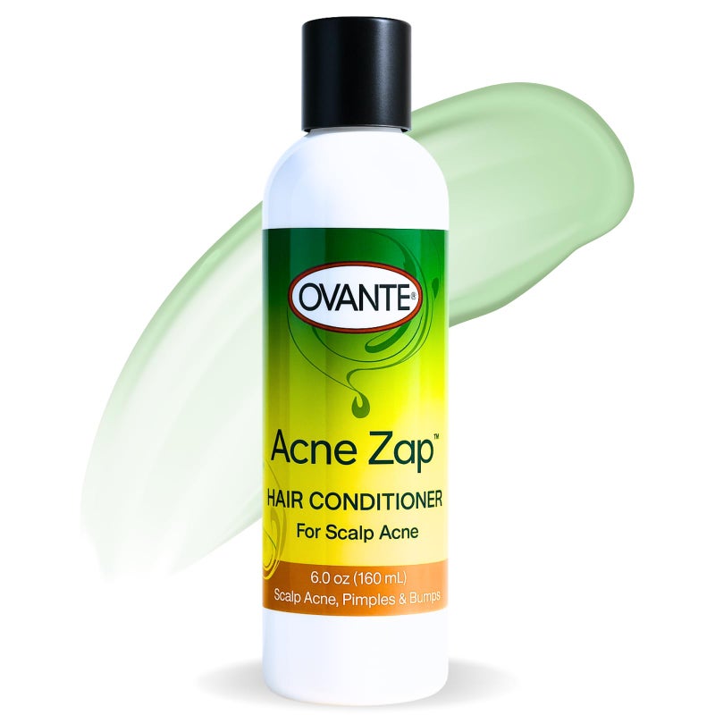 Ovante AZap Hair Conditioner for Greasy Oily Itchy Scalp, CLEAR Your Scalp, Neck & Back from Bacne, Blackheads & Blemishes - 6.0 oz - Image 1
