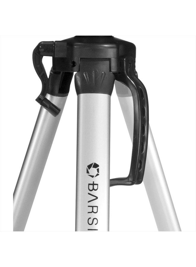 BARSKA Deluxe Tripod Extendable to 63.4" w/ Carrying Case , Gray/Black - Image 5