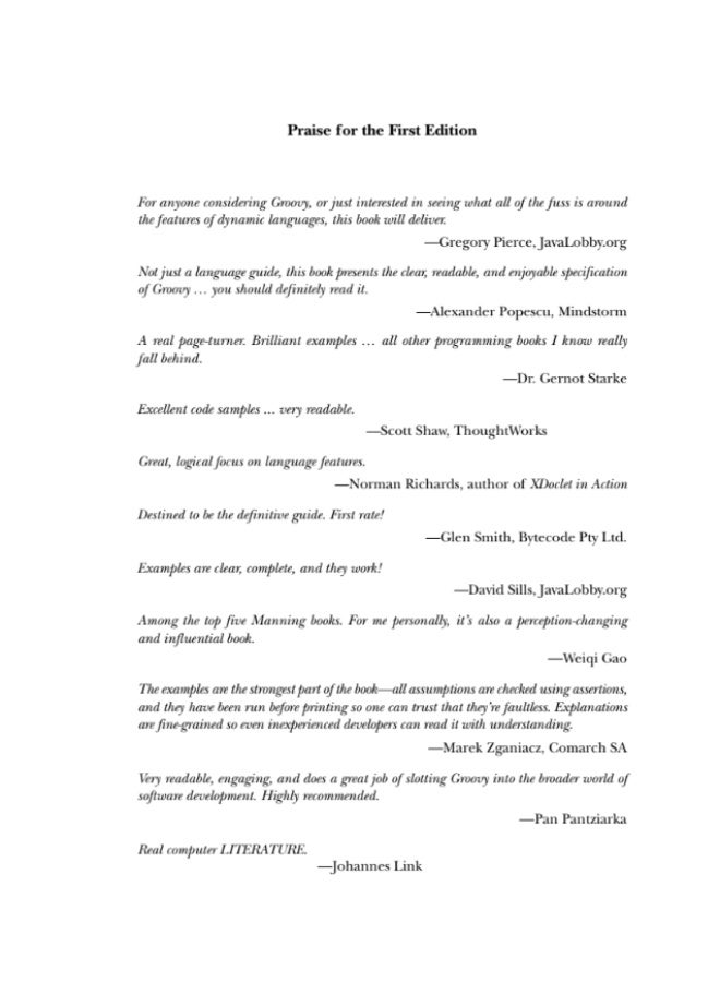 Groovy in Action, Second Edition | A Comprehensive Guide to the Groovy Programming Language - Image 3