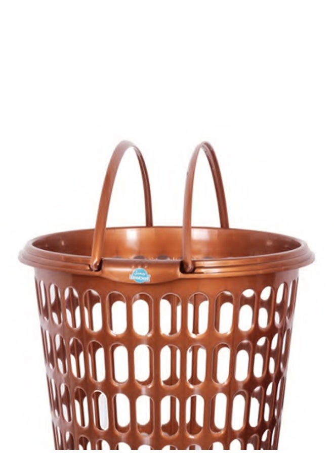 Bisbell Durable Plastic Laundry Basket with Dual Handles for Easy Carrying – BB1971 - Image 2