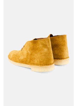 clarks Men Desert Lace Up Boots, Brownish Orange  - Image 2