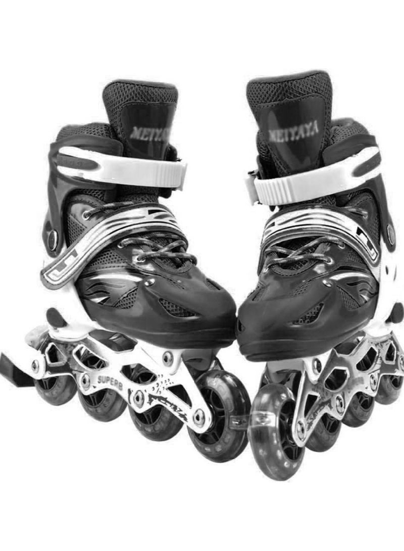 إسكدنيا احذية تزلج بصف واحد من العجلات مقاس S (34-30) - Image 1