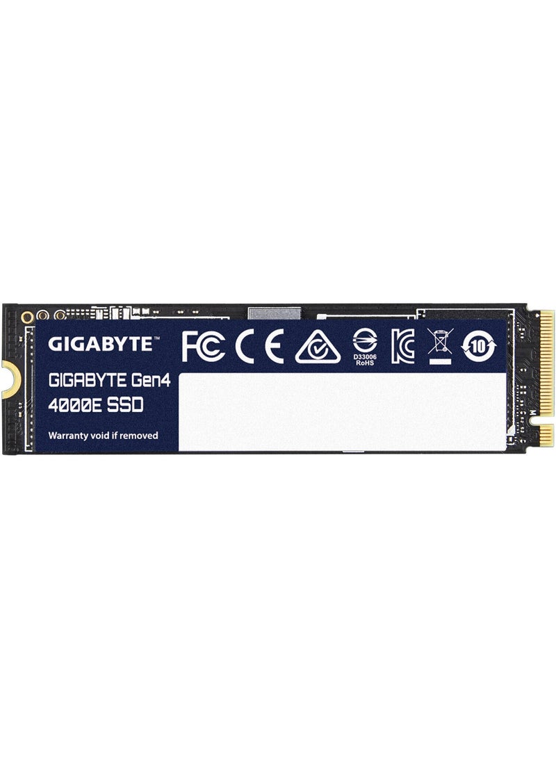 جيجابايت قرص SSD داخلي Gen4 4000E، سعة 1TB، واجهة PCI Express 4.0x4، واجهة NVMe 1.4، شكل M.2 2280، سرعة قراءة متسلسلة تصل إلى 4000 MB/s وسرعة كتابة متسلسلة تصل إلى 3900 MB/s | G440E1TB - Image 2