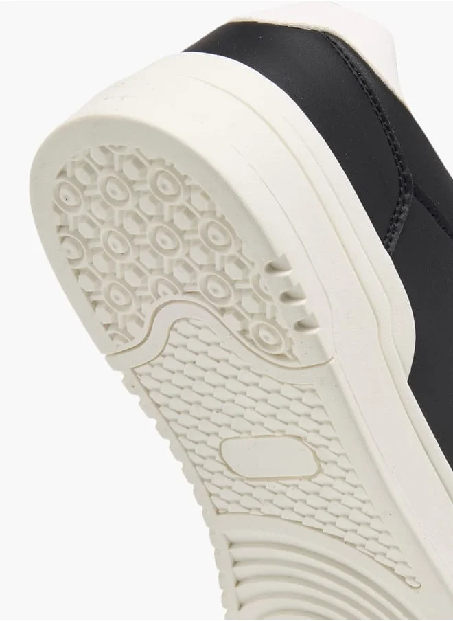 LBL by Shoexpress Men's Panelled Sneakers with Lace-Up Closure