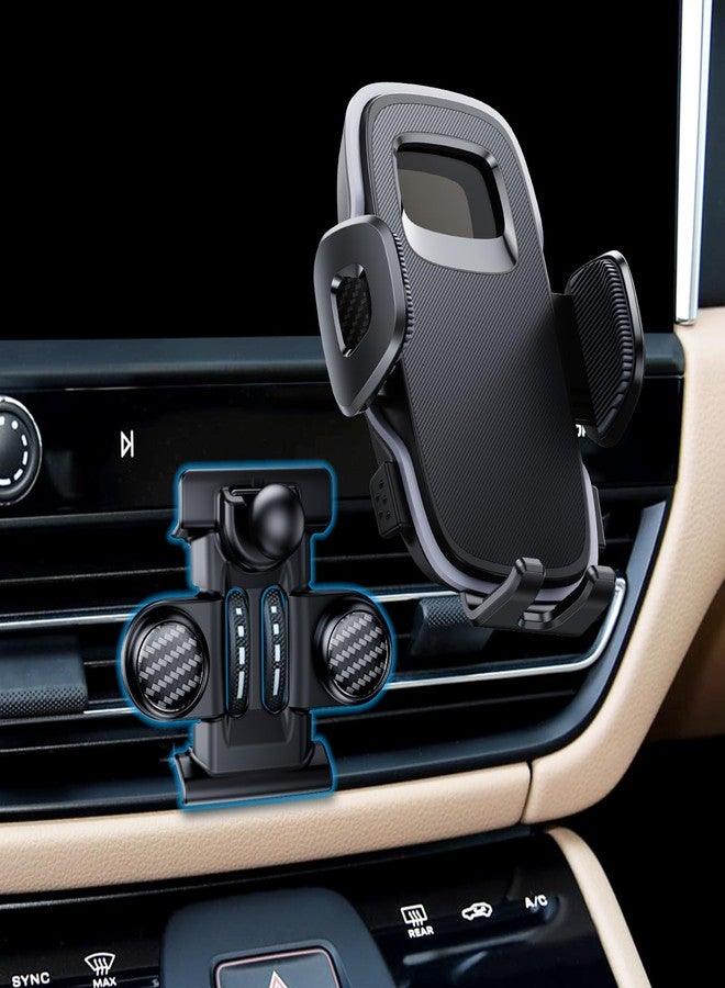 ELOHEI Phone Mount for Porsche Macan with Custom Base, Specifically Design Car Phone Holder for Porsche Macan 2017 2018 2019 2020 2021 2022 2023 Car Accessories (HE05) - Image 1