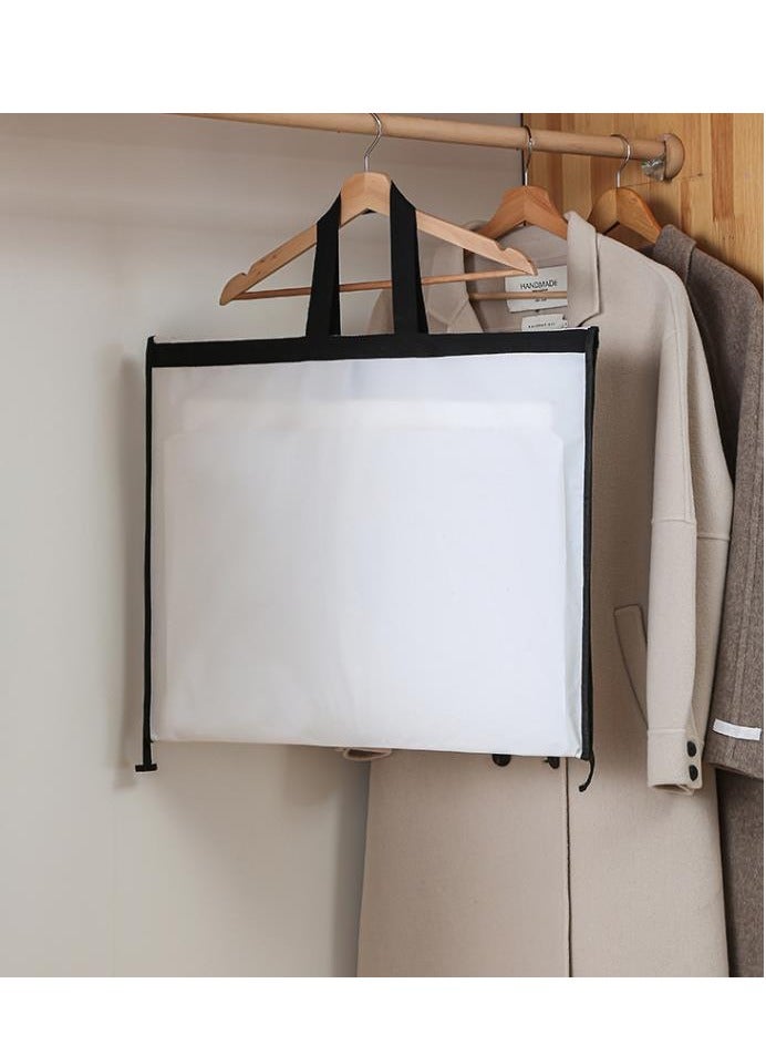 Large Clothes Storage Bag Home Coat Suit Hanging Pocket Foldable Suit Wedding Dress Dust Cover  - Image 4