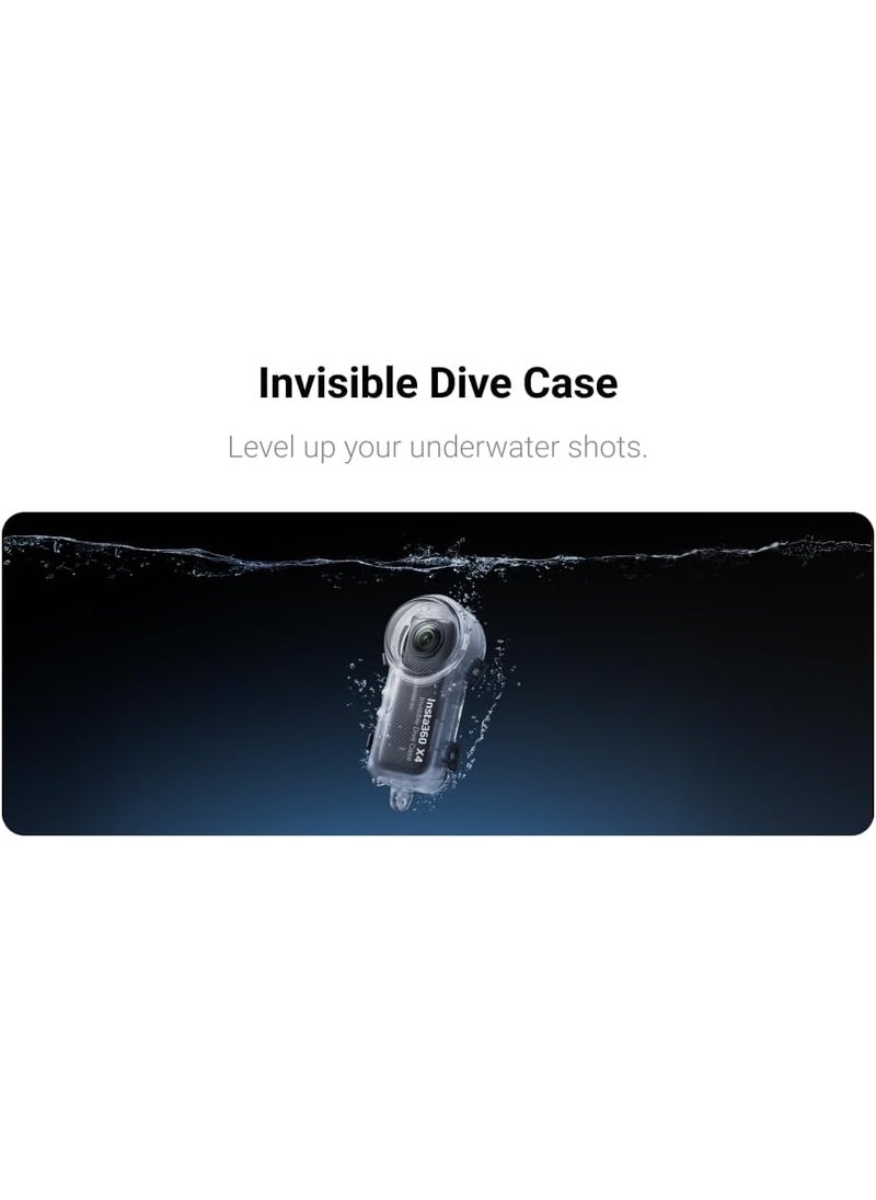 Insta360 Insta360 X4 Invisible Dive Case  Waterproof Up to 50m 164ft Dive Case only  - Image 3