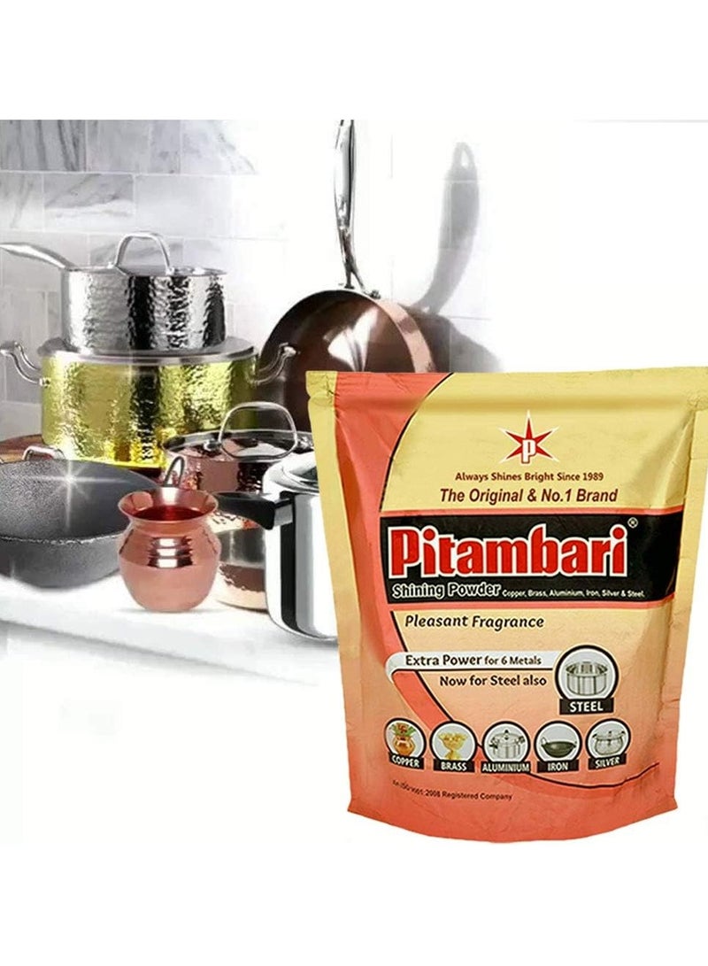 Pitambari Shining Powder - 200g (Pack of 3) - Image 4