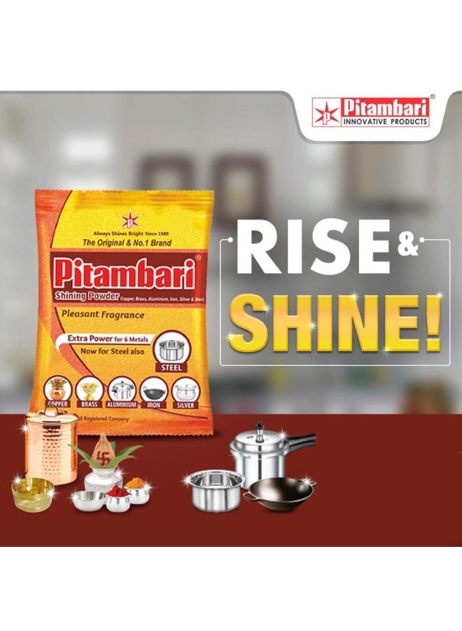 Pitambari Shining Powder - 200g (Pack of 3) - Image 5