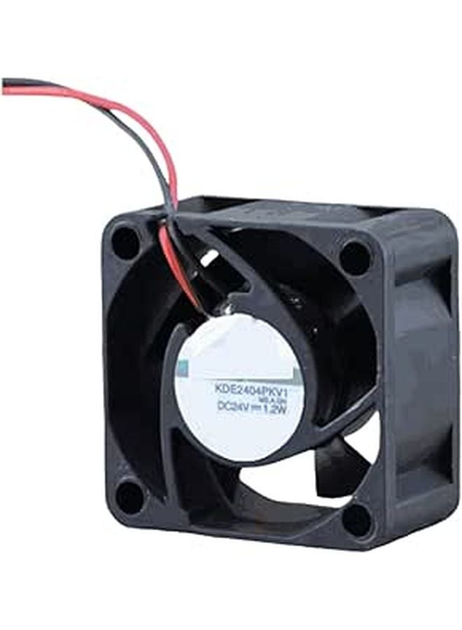 DC24V 4020 4CM 2 Wire Cooling Fan 1 2W KDE2404PKV1 - Image 1