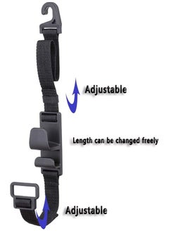 erorex Car Seat Headrest Hooks 4 Pcs Universal Vehicle Car Seat Back Headrest Bottle Holder Strong Durable  - Image 4
